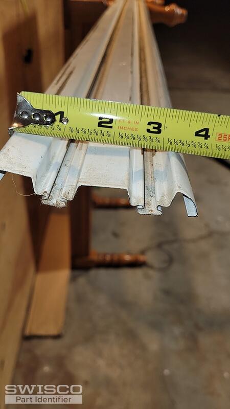 closet door track 96in