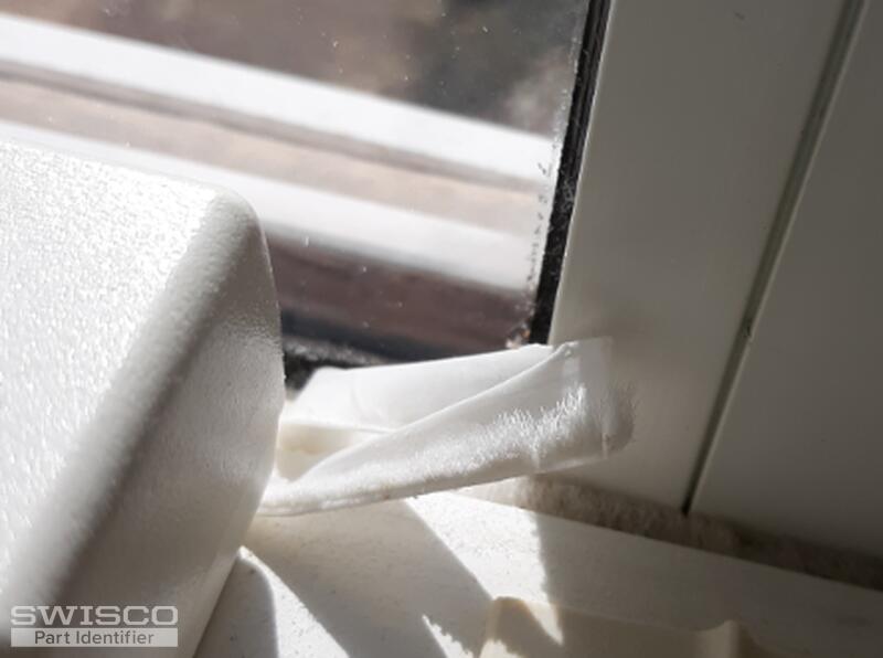 V shaped weather stripping