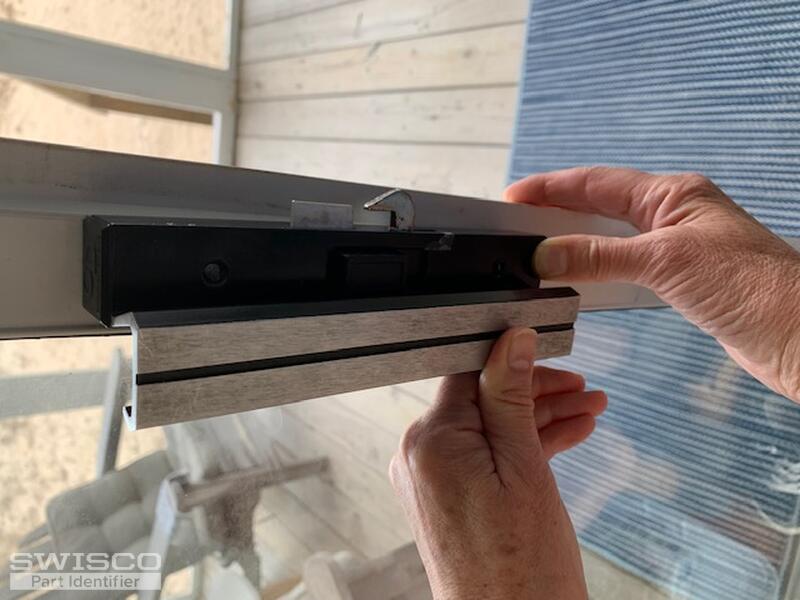 Replacing with ? Surface Mount Sliding Door Handle Assembly, 415/16