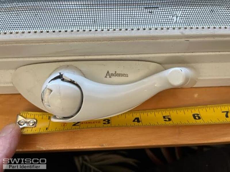 Vintage-Style White & Chrome Window Crank Handles For Ford Bronco – 2 Pack Left & Right Interior Fit