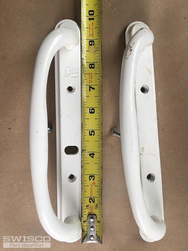 Broken Jen Weld door latch lever for sliding glass patio door