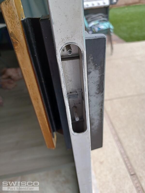Lock on sliding glass door replacement