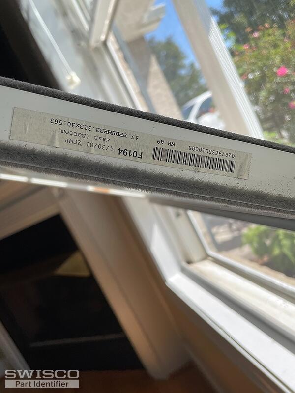 Simonton window label 2