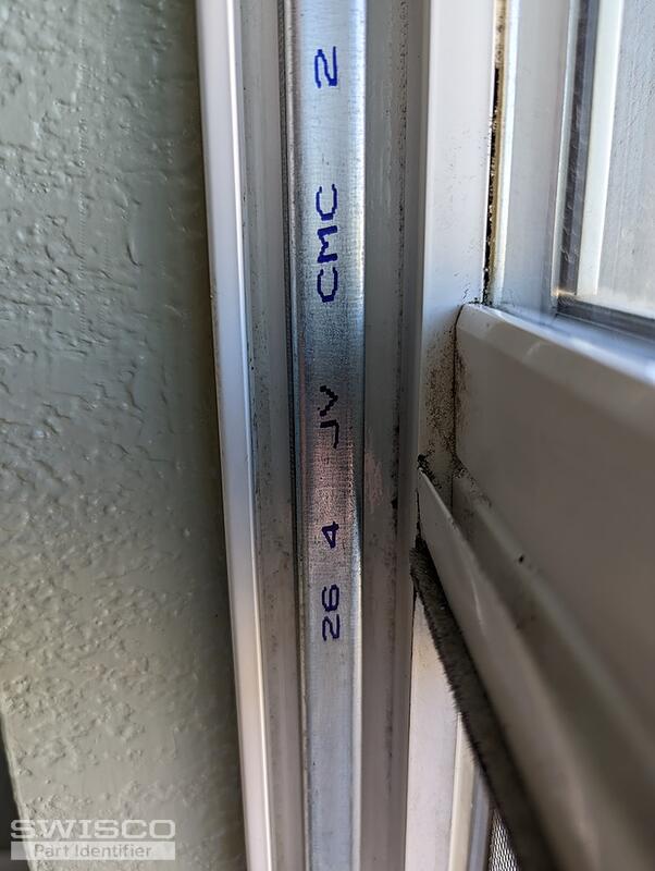 Milgard non tilt window top sash guide swisco