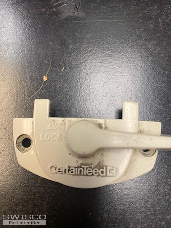 Certainteed window parts lock for double hung
