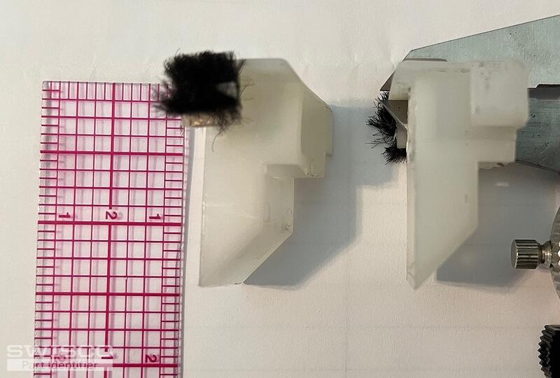 Top Sash Guide Side View
