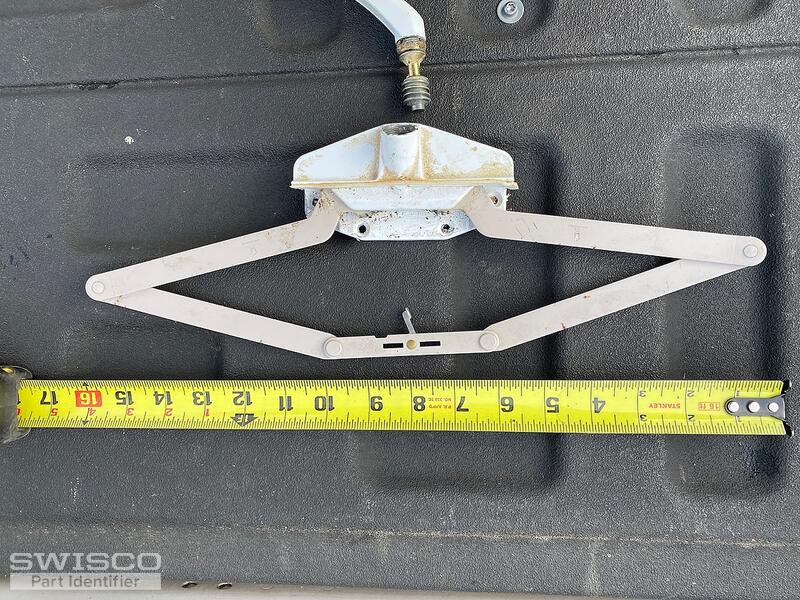 Awning window crank assembly, pat 4505601