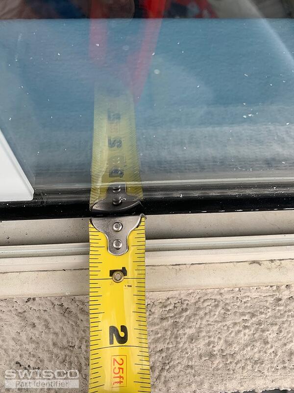 Vertical window glazing bead replacement