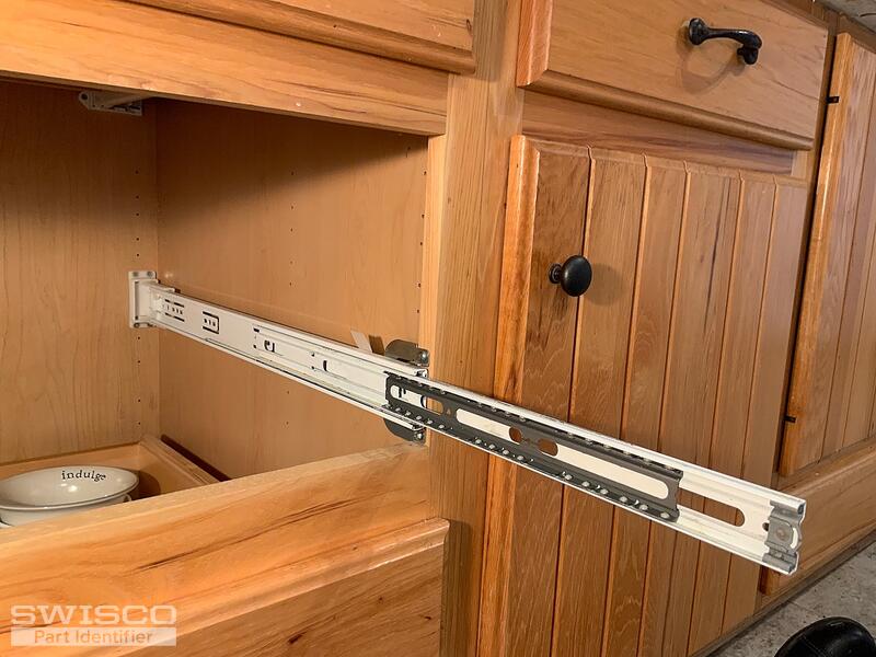 Searching for Schrock. Kitchen drawer slide