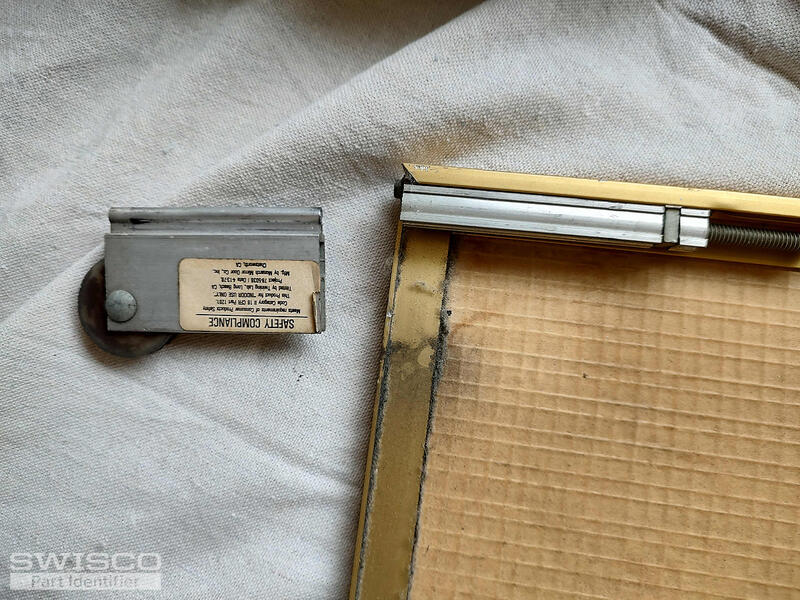 door roller disassembled