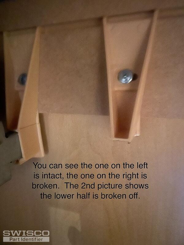 Interior cabinet part