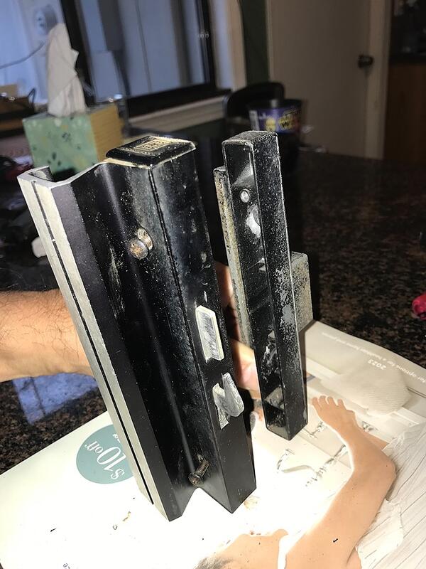 sliding door lock replacement
