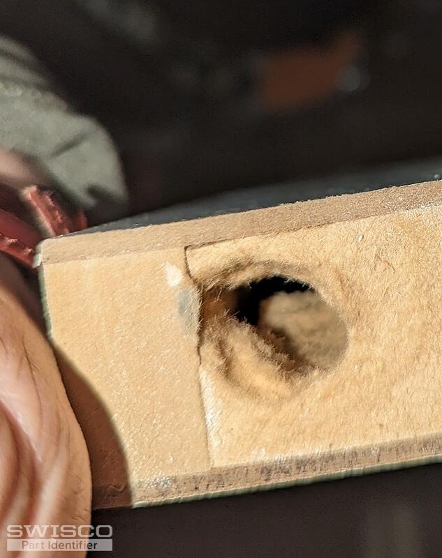 Top of Door hole