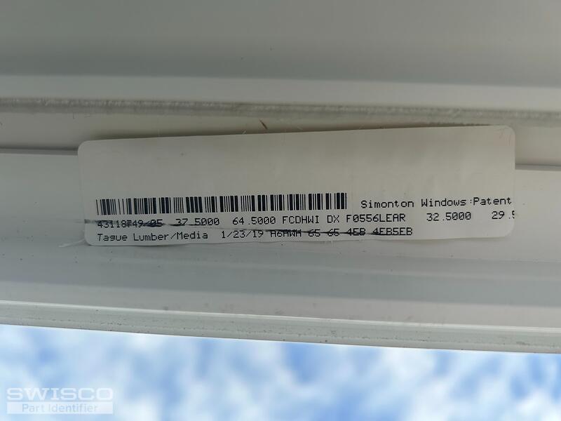 window label