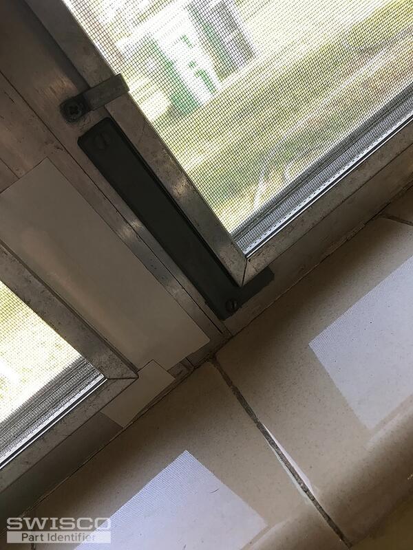Aluminum awning window part