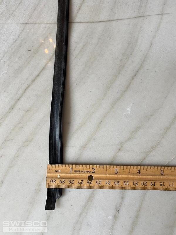 Rain/Weather Strip for bottom of Pella double hung windows from 1998