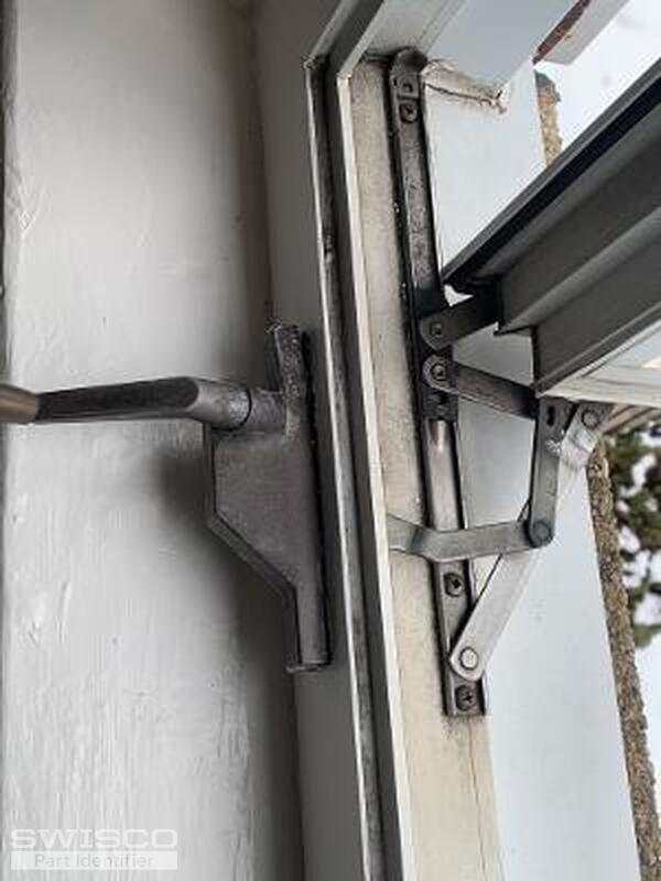 Apartment window handle
