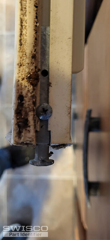 Simonton Window Hinge Side View