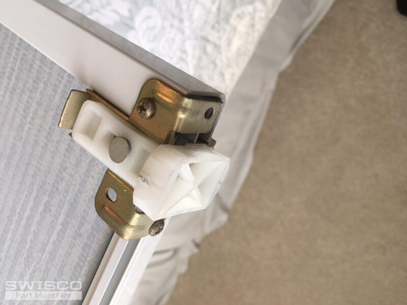 Wardrobe door guide (top)