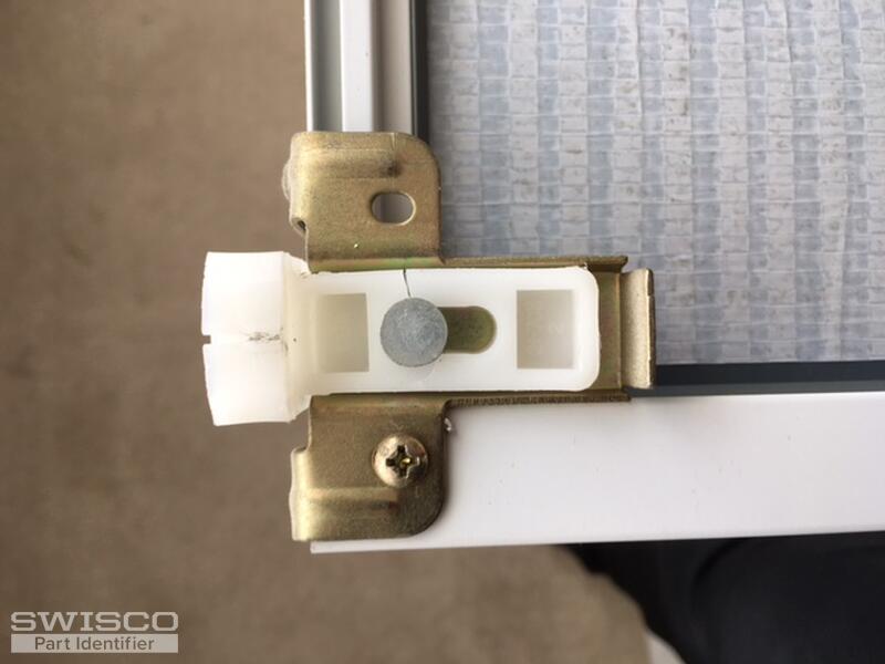 Wardrobe door guide (top)