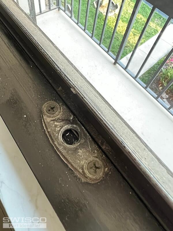 Lock broken off