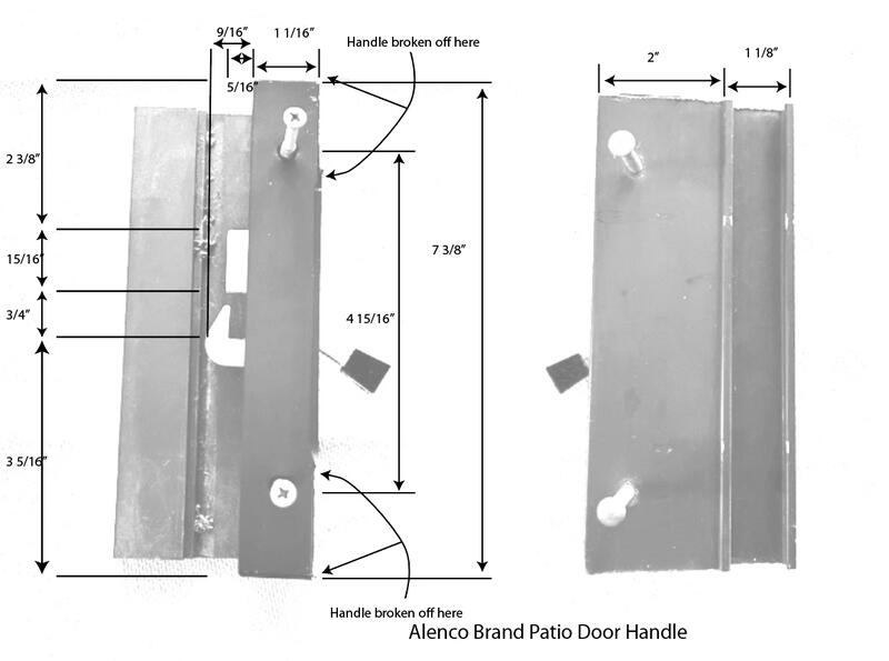 Handle dimensions