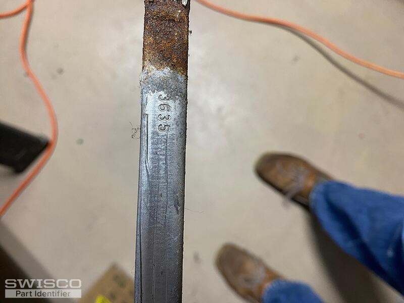 stamped number