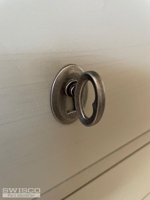 Vaughan basset zinc drawer pull From 6 drawer dresser 381 002