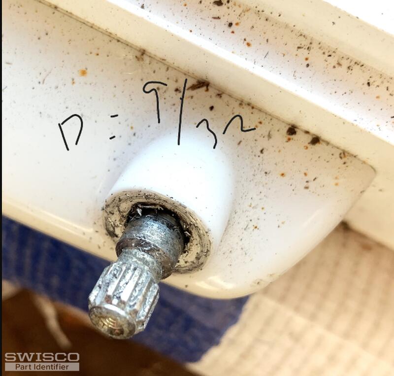 Need help identifying replacement crank latch for casement window