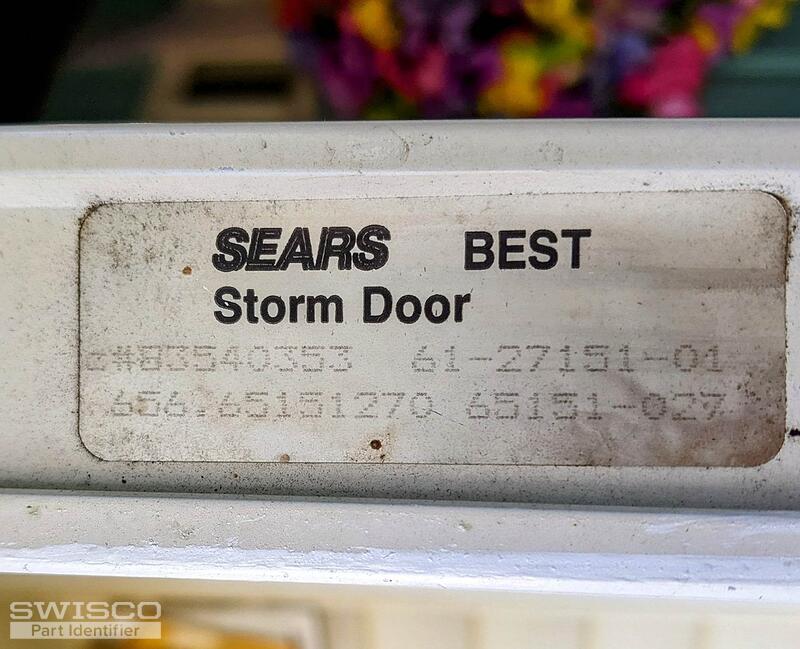 replacement handle with a key lock for my Sears BEST Storm D