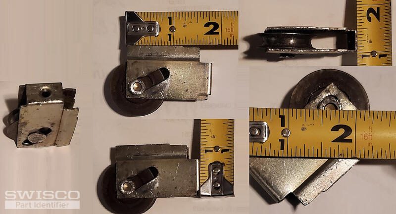 Patio door wheel assembly