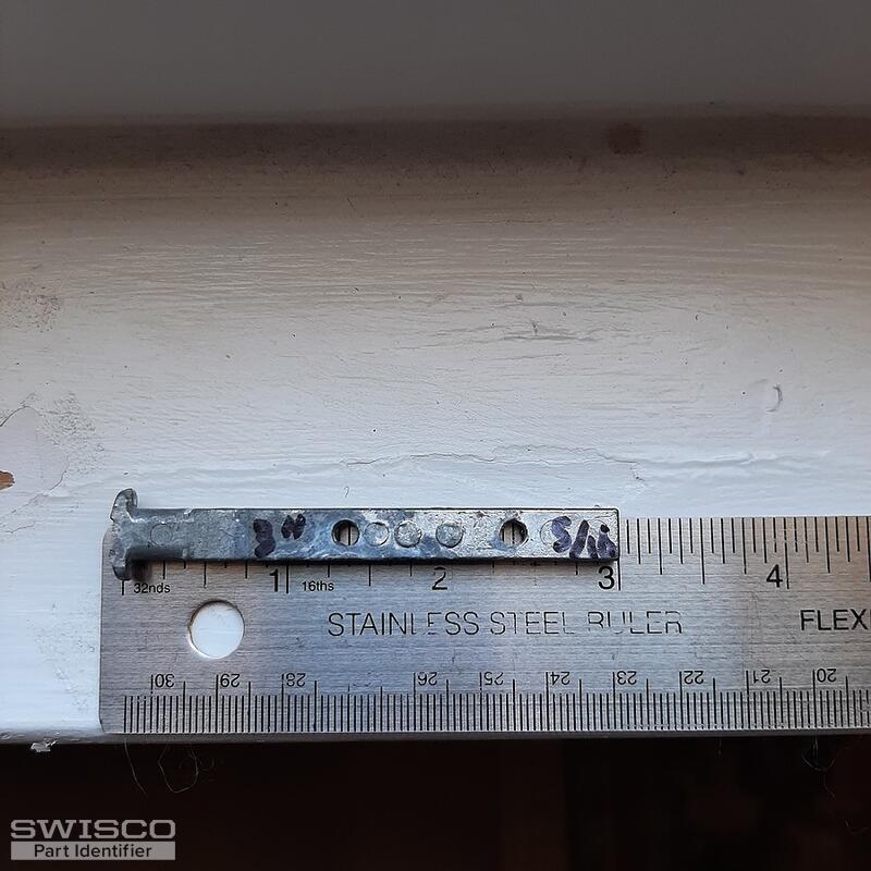 wallside window 3 inch pivot bar