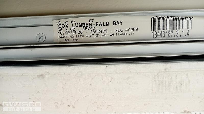 Cox Lumber Palm Bay Window 36x62 BB740  