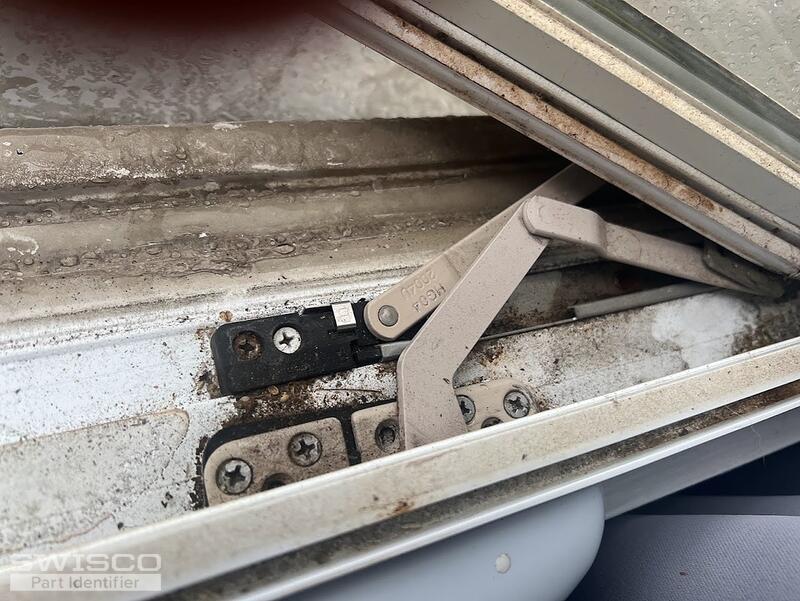 casement window operator and hinge