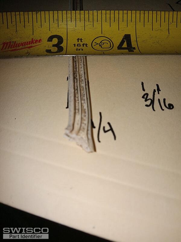 Storm window gasket/u channel/c channel marine gasket