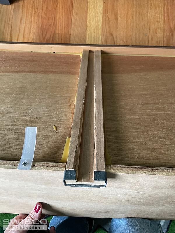 Drawer won't stay on track.