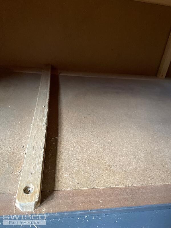 Drawer won't stay on track.