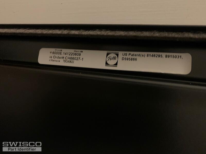 2 Sticker on Pella Storm Door
