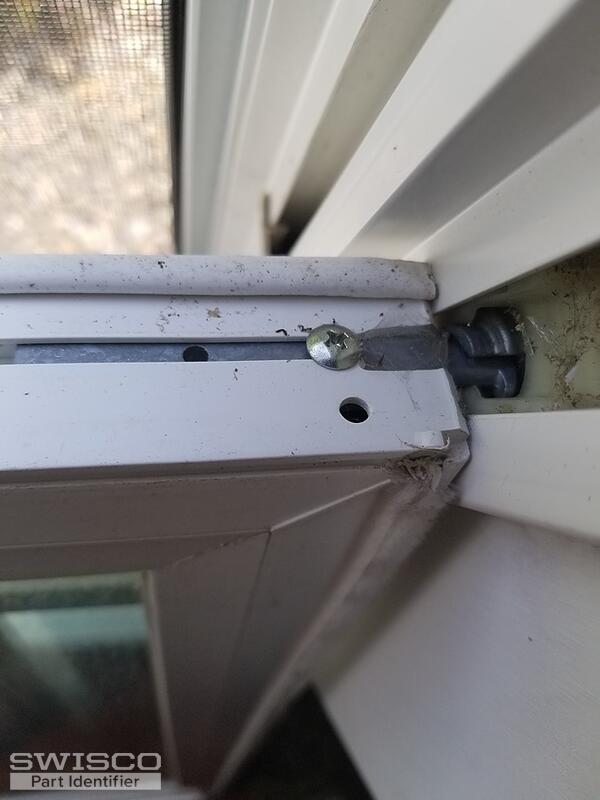 Pivot bar for Simonton double hung window