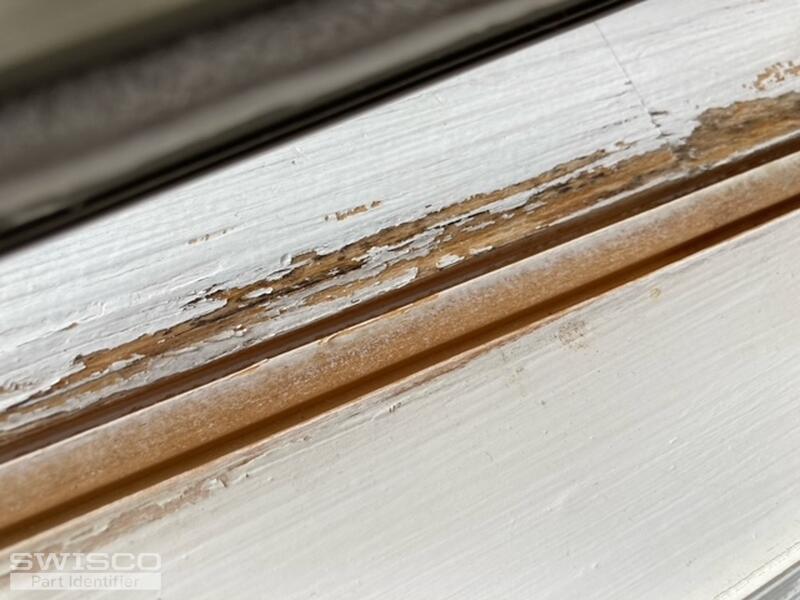 Channel in door frame
