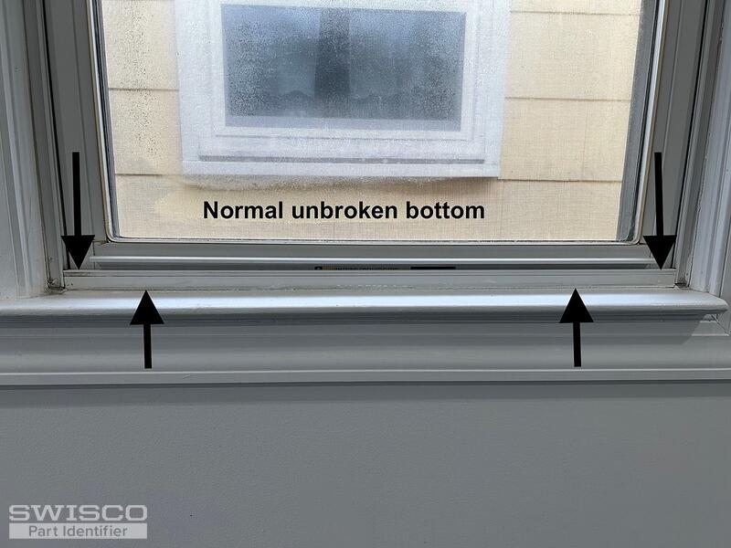 Unbroken Window bottom frame