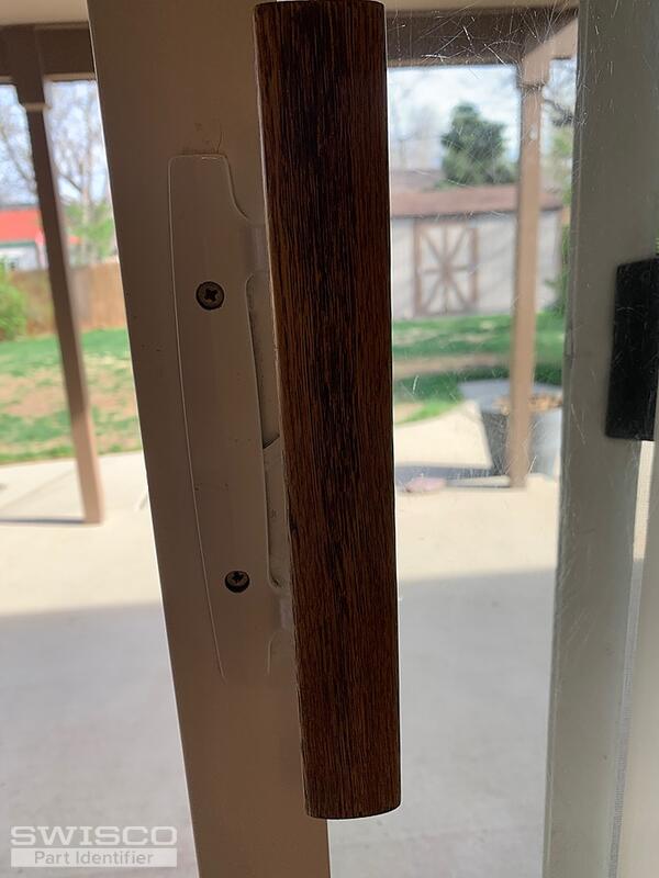 Summit sliding door handle change