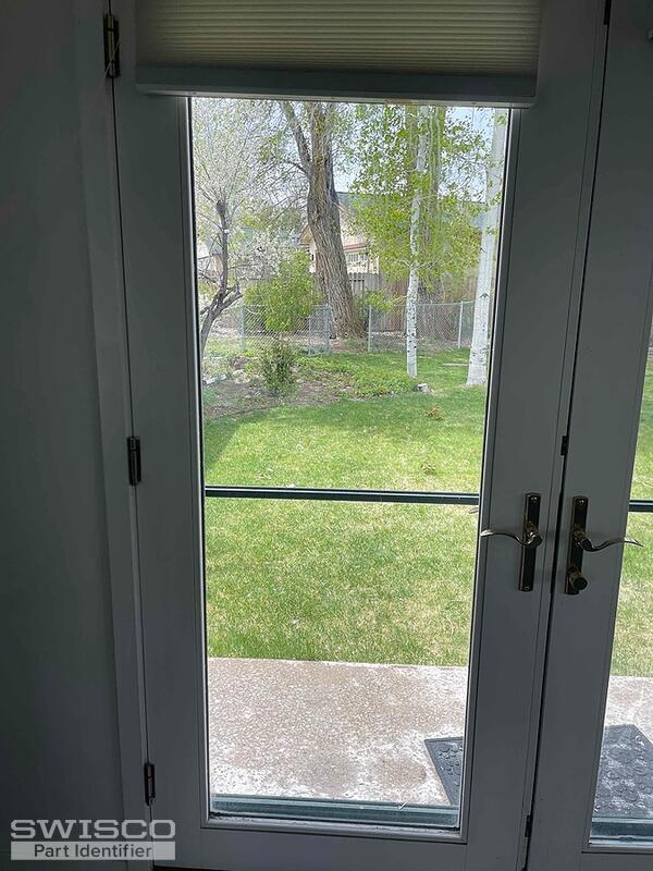 French Door Window Pane 1 pane shattered