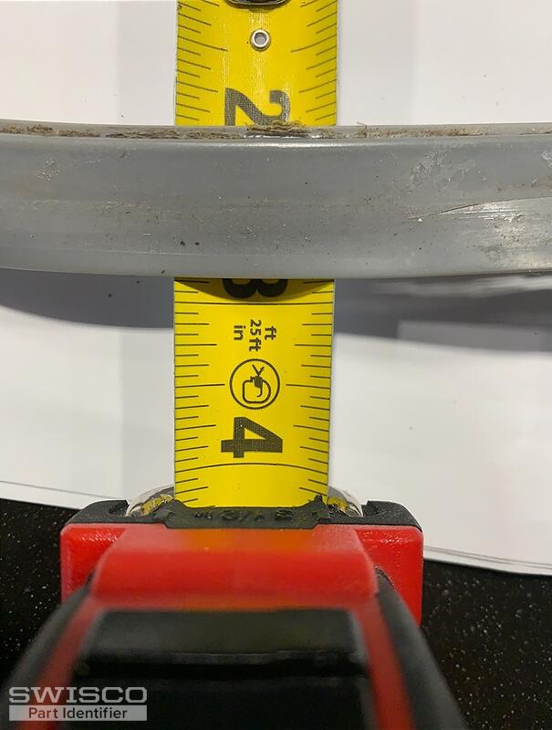 shower door sweep size