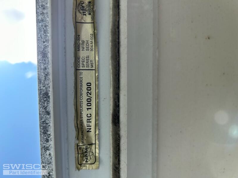 Window Model Number