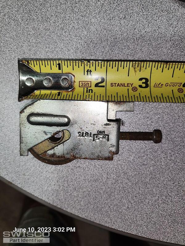 Sliding Glass Door Wheel Hardware 2 inch wide