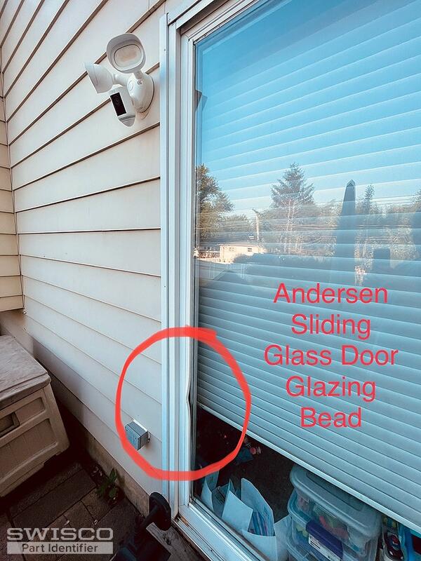 Andersen Sliding Glass Door Glazing Bead