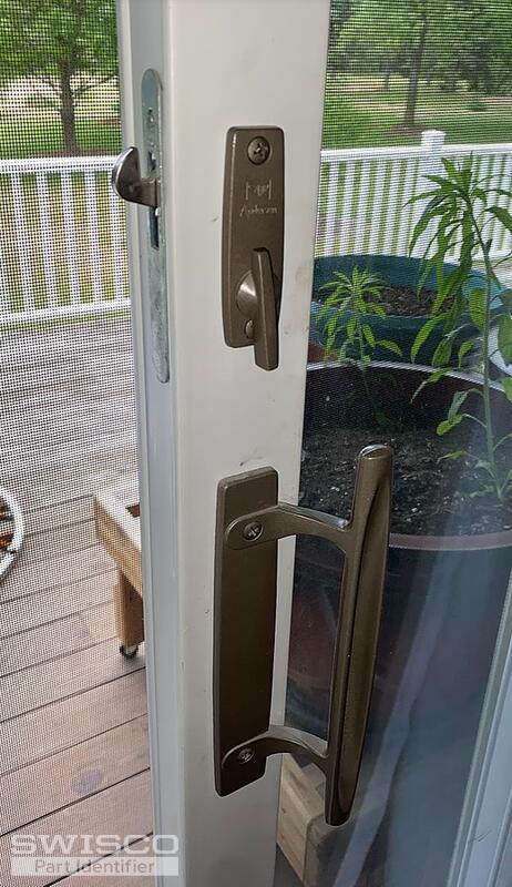 Inside door latch and handle picture