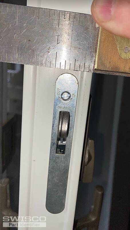 Latch distance fron inside