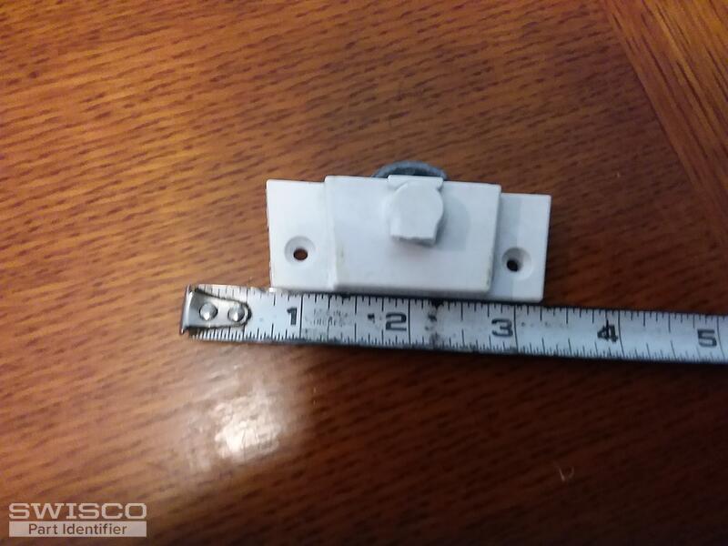 Jeld wen single hung window lock assembly